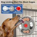 Pet licking bowl Puzzle Toy Food Dispenser Boredom Relief IQ Training Fixable Crate Anti Slip Slow Feeder Bowl For Dogs