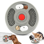 Pet licking bowl Puzzle Toy Food Dispenser Boredom Relief IQ Training Fixable Crate Anti Slip Slow Feeder Bowl For Dogs