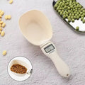 Pet measuring spoon - beige-1pcs / 800g 1g