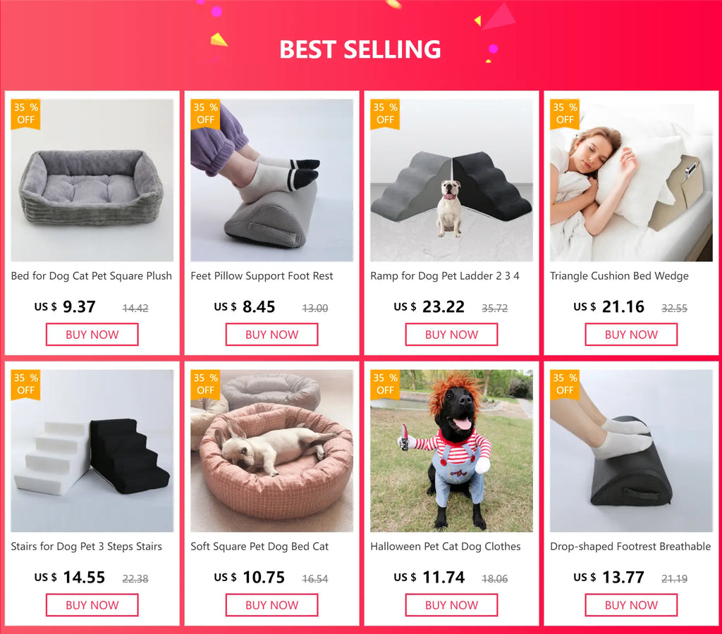 Pet Stairs Toys Cat Dog Ladder 2 3 4 Step Stairs for Dogs Puppy Ramp Detachable Sponge Pet Ladder Accessories