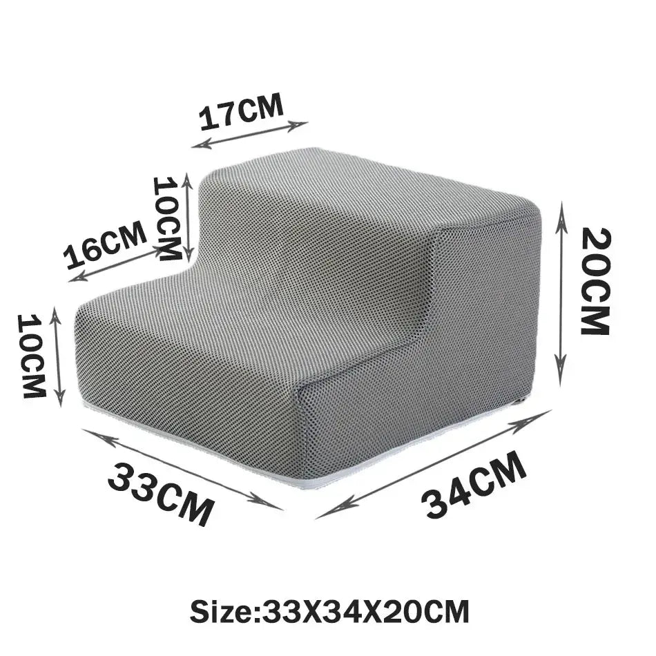 Pet Stairs Toys Cat Dog Ladder 2 3 4 Step Stairs for Dogs Puppy Ramp Detachable Sponge Pet Ladder Accessories