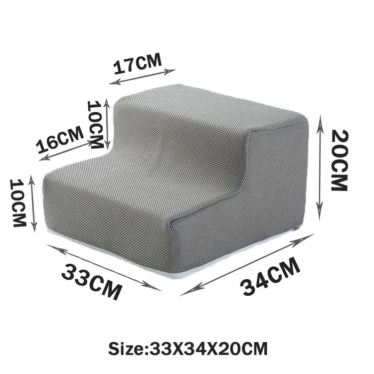 Pet Stairs Toys Cat Dog Ladder 2 3 4 Step Stairs for Dogs Puppy Ramp Detachable Sponge Pet Ladder Accessories