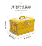 Pet Supplies Car Portable Cat Cage Portable Foldable Flight Case Breathable Kennel For Outing Pet Check-in Box