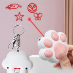 Pet Toys Cat USB Rechargeable Multifunctional Pet Laser Toy For Cats Interactive Funny Kitten Training Laser Toy Cat