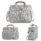 Pet Travel Bag Weekend Getaway Pet Storage Bag Includes Pad Pet Bowl Food Storage Pouch Multi-Functional Design