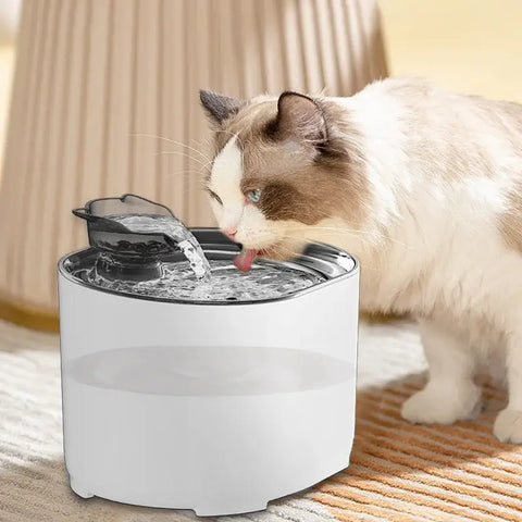 Pet Water Dispenser Circulating Fresh Water Filtration Cat Fountain Automatic Drinking Water Dispenser Cat Drinking