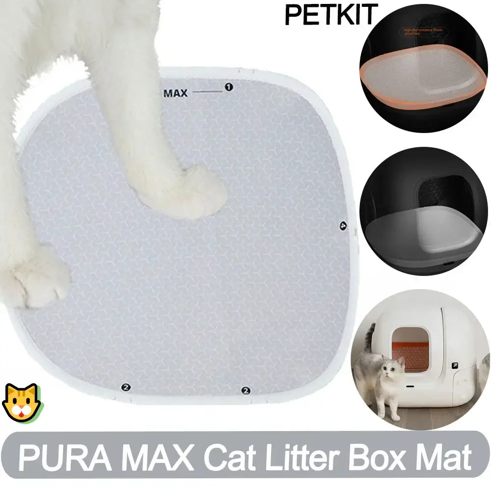 Petkit PURA MAX Sandbox Cat Litter Box Mat Accessories Pad Cat Supplies Arena Para Gato Pet Products Automatic Cat