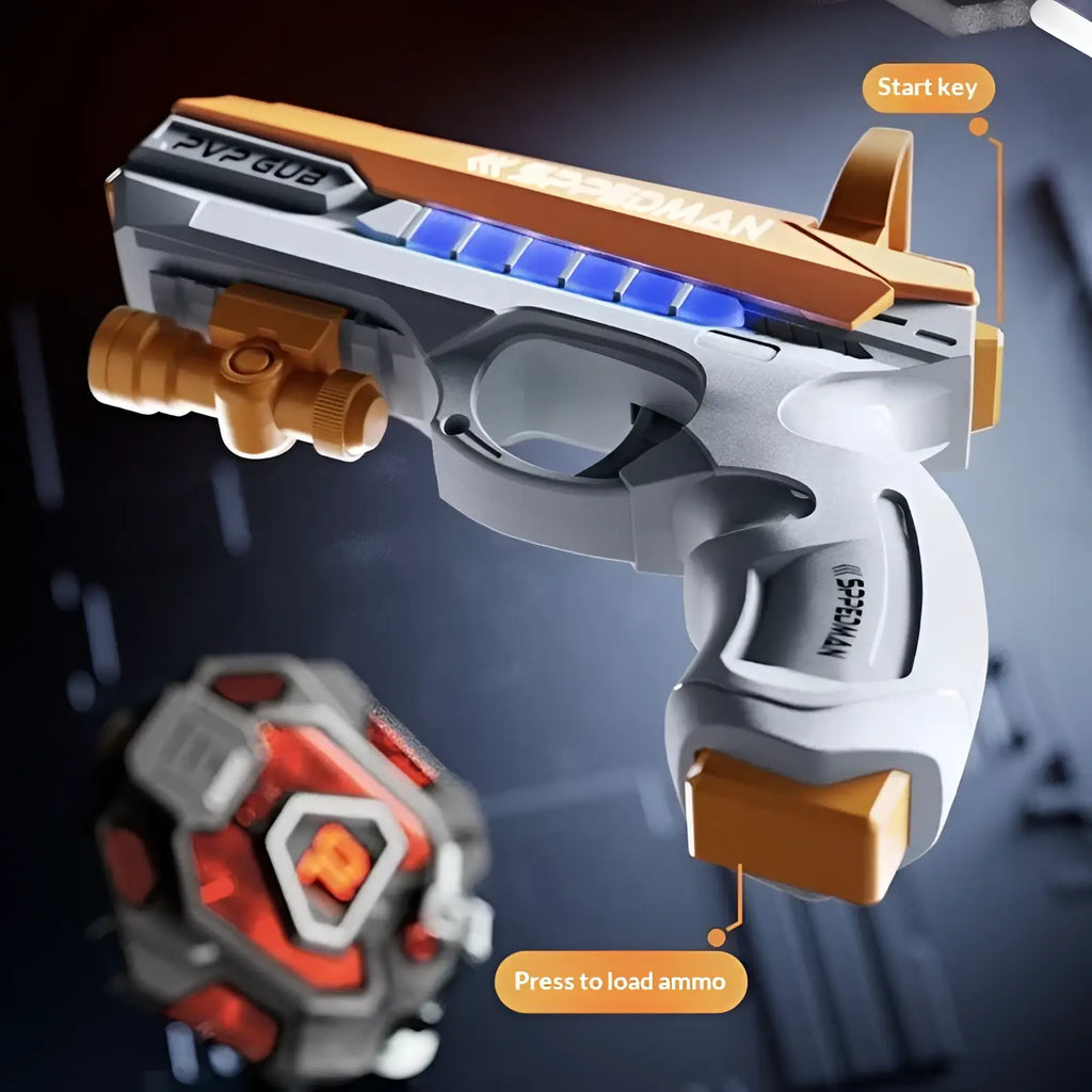 Sun Laser Sensing Dual Player Battle Gun Interactive Parent Child Real World CS Infrared Laser Toy Gun Children’s