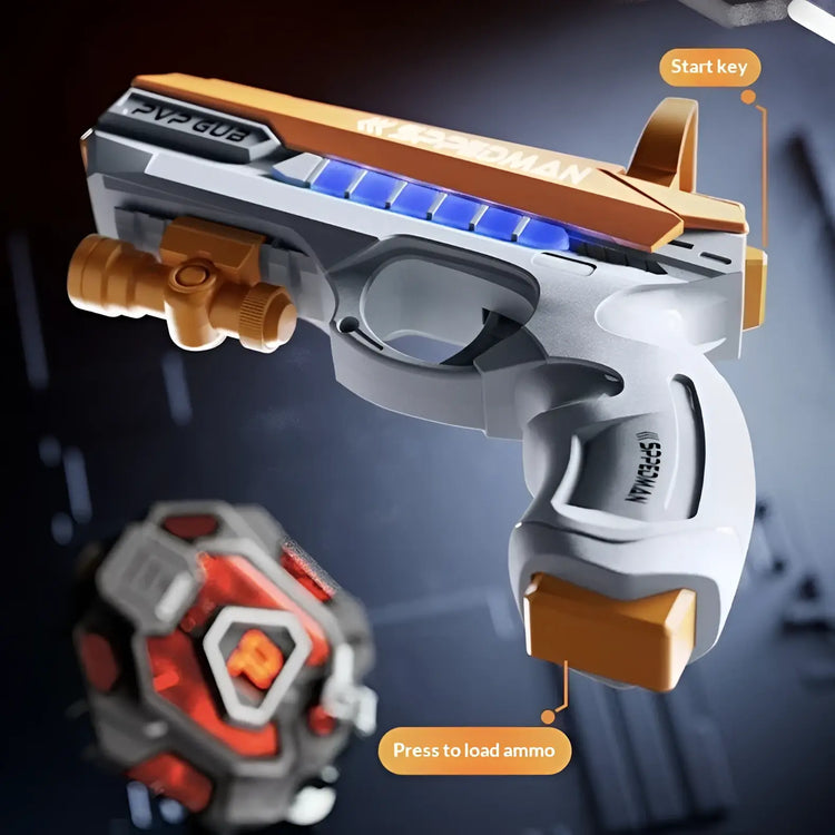 Sun Laser Sensing Dual Player Battle Gun Interactive Parent Child Real World CS Infrared Laser Toy Gun Children’s