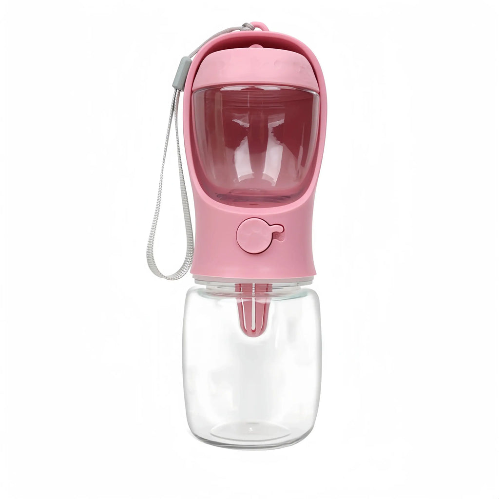 Portable Dog Cat Water Bottle with Storage Food and Water Container for Puppy Pets dogs Feeder Bowl Outdoor Travel Pet