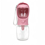Portable Dog Cat Water Bottle with Storage Food and Water Container for Puppy Pets dogs Feeder Bowl Outdoor Travel Pet