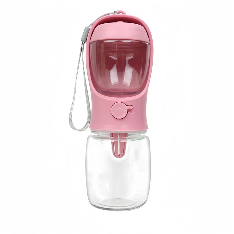 Portable Dog Cat Water Bottle with Storage Food and Water Container for Puppy Pets dogs Feeder Bowl Outdoor Travel Pet