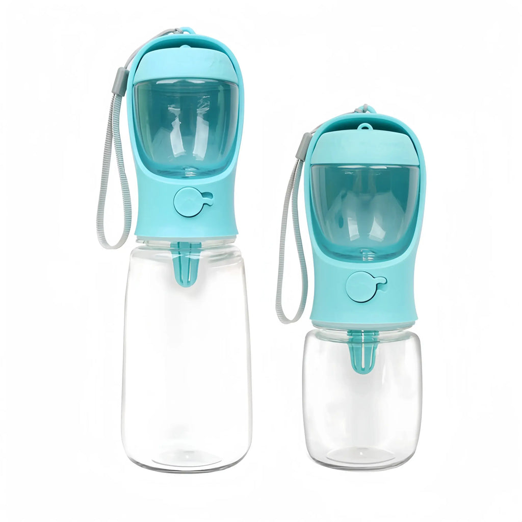 Portable Dog Cat Water Bottle with Storage Food and Water Container for Puppy Pets dogs Feeder Bowl Outdoor Travel Pet