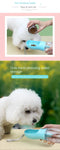Portable Dog Cat Water Bottle with Storage Food and Water Container for Puppy Pets dogs Feeder Bowl Outdoor Travel Pet