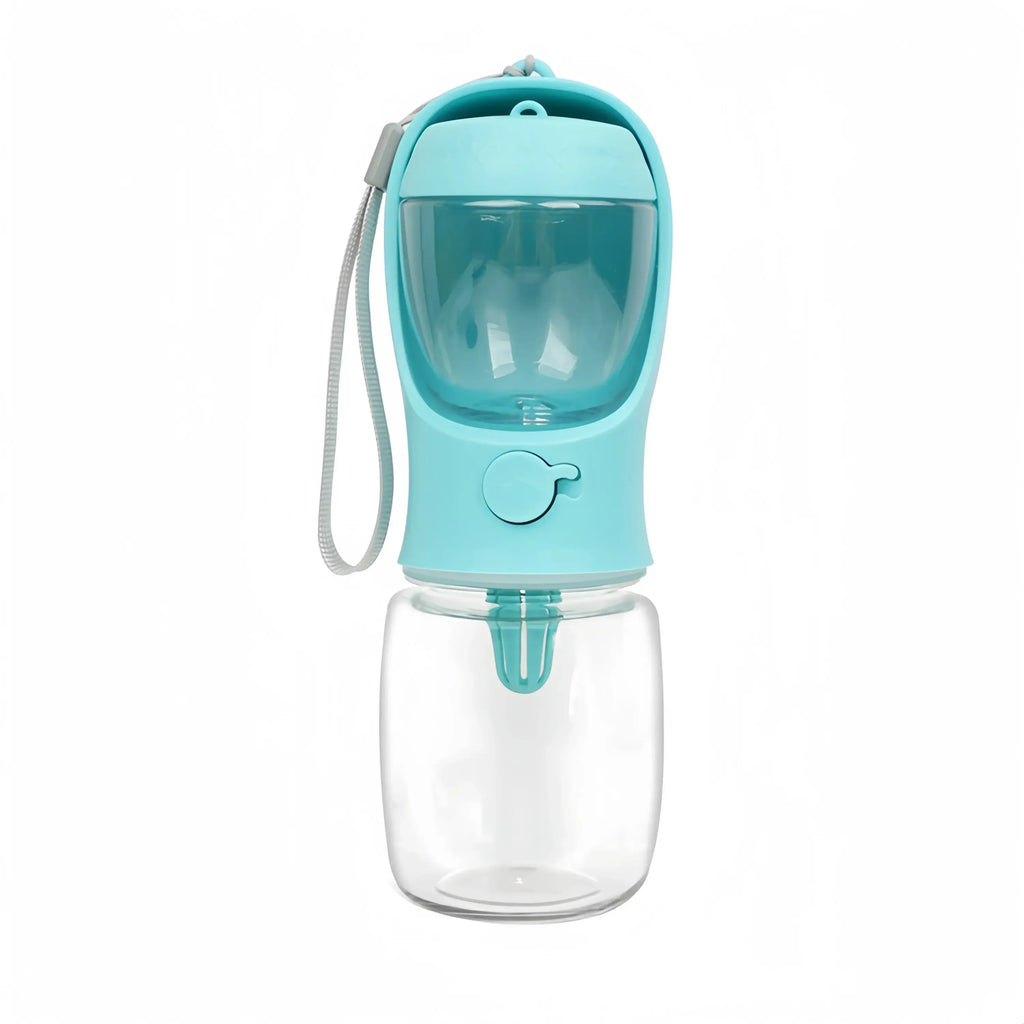 Portable Dog Cat Water Bottle with Storage Food and Water Container for Puppy Pets dogs Feeder Bowl Outdoor Travel Pet