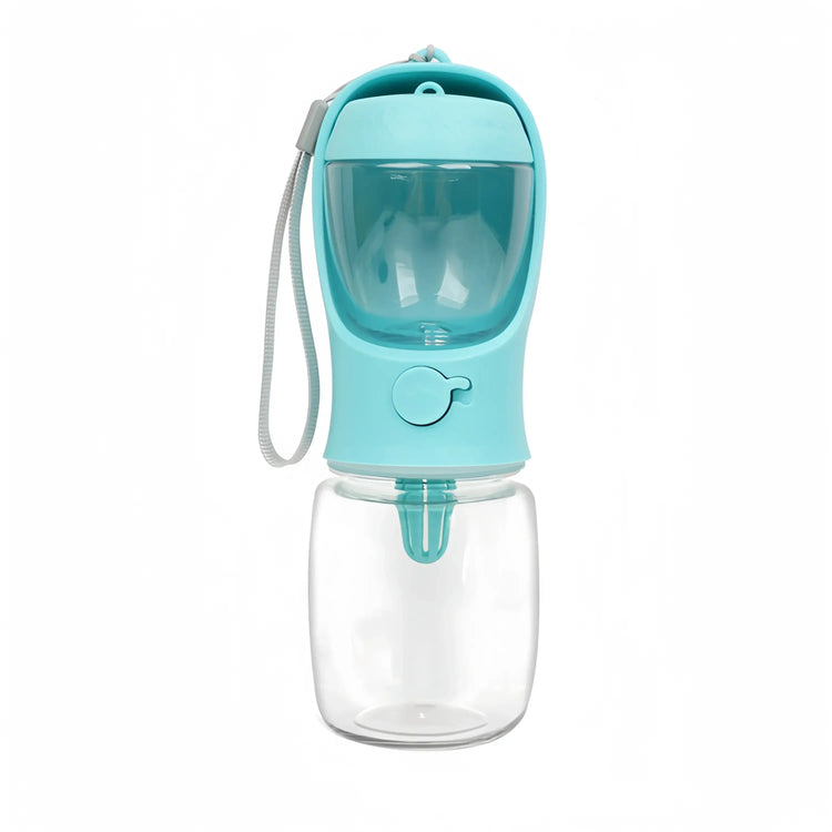 Portable Dog Cat Water Bottle with Storage Food and Water Container for Puppy Pets dogs Feeder Bowl Outdoor Travel Pet