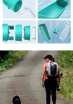 Portable Dog Water Bottle Dispenser For Small Large Dogs Foldable Puppy Outdoor Hiking Drinking Bowl French Bulldog Pet