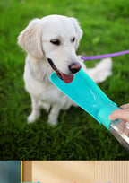 Portable Dog Water Bottle Dispenser For Small Large Dogs Foldable Puppy Outdoor Hiking Drinking Bowl French Bulldog Pet