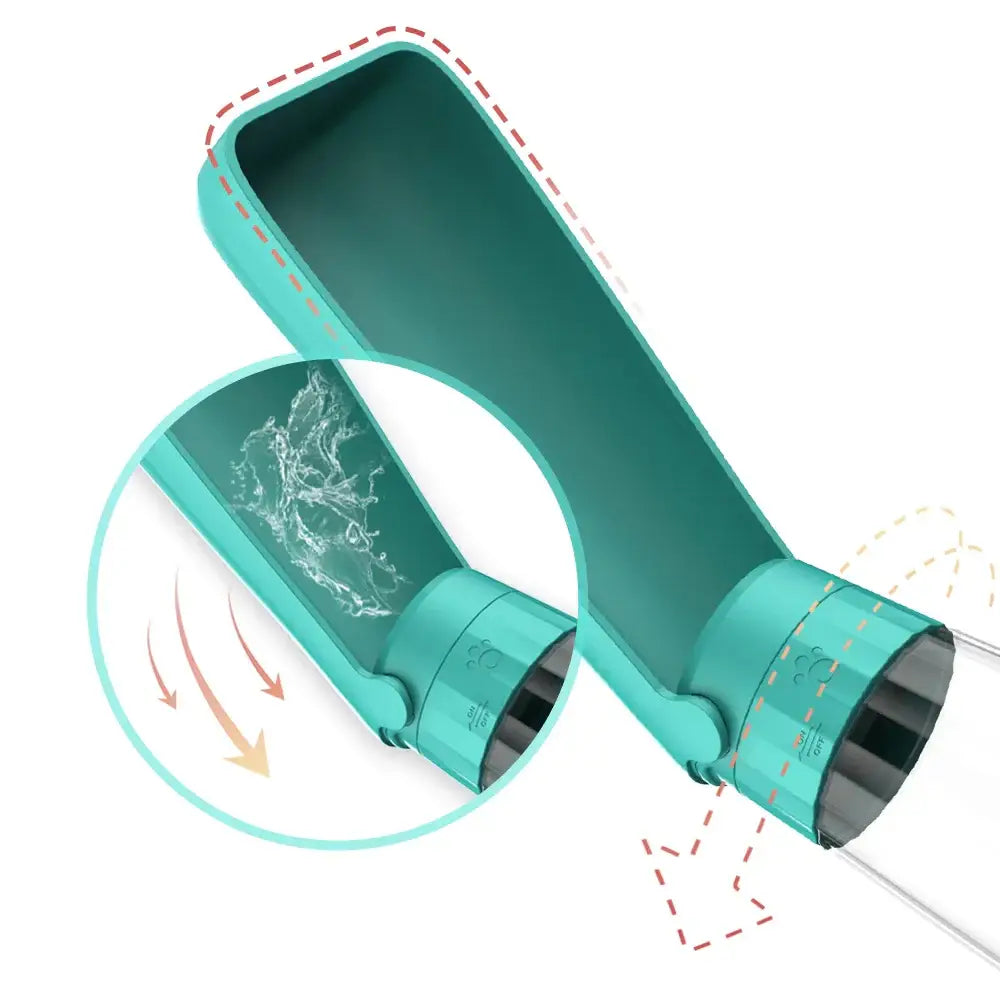 Portable Dog Water Bottle Dispenser For Small Large Dogs Foldable Puppy Outdoor Hiking Drinking Bowl French Bulldog Pet