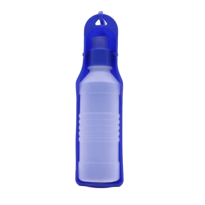 Portable Dog Water Bottle for out Walking Pet Drinking Cup Cat Feeding Supplies Travel Doggie Water Bottle - Blue