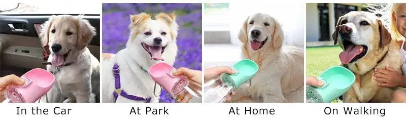 Portable Dog Water Bottle For Small Large Dogs Bowl Outdoor Walking Puppy Pet Travel Water Bottle Cat Drinking Bowl Dog