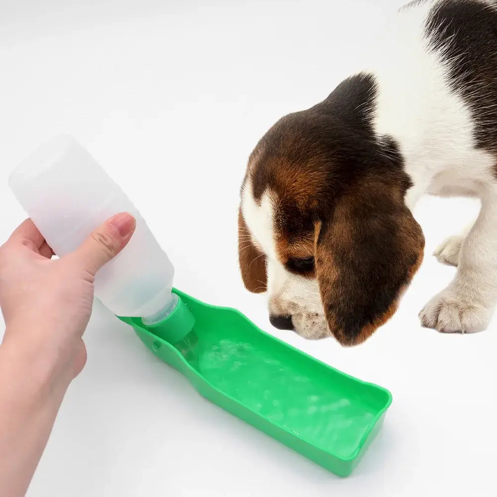 Portable Dog Water Bottle Outdoor Walking Hiking Travel Pet Drinking Cup Leakproof Reusable Water Dispenser