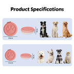 Portable Outdoor Pet Bowl: 2-in-1 Travel Dog Food/Water Dish with Treat Compartment for Hiking Camping and On-the-Go