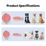 Portable Outdoor Pet Bowl: 2-in-1 Travel Dog Food/Water Dish with Treat Compartment for Hiking Camping and On-the-Go