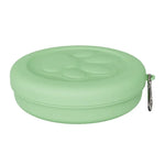 Portable Outdoor Pet Bowl: 2-in-1 Travel Dog Food/Water Dish with Treat Compartment for Hiking Camping and On-the-Go