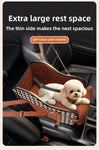Portable Pet Car Safety Seat Cushion for Center Console Armrest Dog Cat Travel Bed for Small Pets