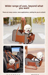Portable Pet Car Safety Seat Cushion for Center Console Armrest Dog Cat Travel Bed for Small Pets