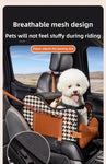 Portable Pet Car Safety Seat Cushion for Center Console Armrest Dog Cat Travel Bed for Small Pets