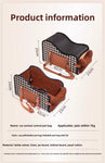 Portable Pet Car Safety Seat Cushion for Center Console Armrest Dog Cat Travel Bed for Small Pets
