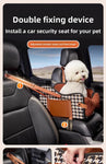 Portable Pet Car Safety Seat Cushion for Center Console Armrest Dog Cat Travel Bed for Small Pets