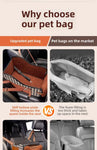 Portable Pet Car Safety Seat Cushion for Center Console Armrest Dog Cat Travel Bed for Small Pets