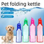 Portable Pet Dog Water Bottle Outdoor Travel Drinking Cup Leakproof Water Dispenser Feeder Bowl Portable Pet Water Bowl
