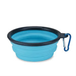 Portable Pet Food Bowl Durable TPR Bowl Cat and Dog Food Pet Silicone Collapsible Bowl Portable Travel Outdoor Water