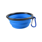 Portable Pet Food Bowl Durable TPR Bowl Cat and Dog Food Pet Silicone Collapsible Bowl Portable Travel Outdoor Water