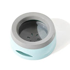 Portable Plastic Pet Dog Bowls No Spill Floating Design Non-Slip Cat Bowl Water Feeder Dry Mouth Support Pet