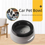Portable Plastic Pet Dog Bowls No Spill Floating Design Non-Slip Cat Bowl Water Feeder Dry Mouth Support Pet Accessories