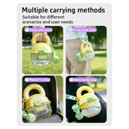 Portable water bottle for dogs portable travel cup walking pet drinking fountain pet supplies Dumbbell-shaped treat