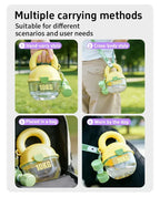 Portable water bottle for dogs portable travel cup walking pet drinking fountain pet supplies Dumbbell-shaped treat