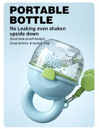 Portable water bottle for dogs portable travel cup walking pet drinking fountain pet supplies Dumbbell-shaped treat