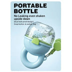 Portable water bottle for dogs portable travel cup walking pet drinking fountain pet supplies Dumbbell-shaped treat