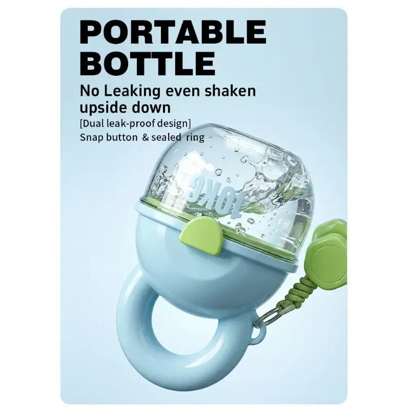 Portable water bottle for dogs portable travel cup walking pet drinking fountain pet supplies Dumbbell-shaped treat