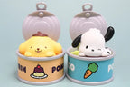 New Product In Stock Kt Cat Canned Food Blind Box Design Cute Pudding Dog Cinnamoroll Desktop Ornament Holiday Gift For