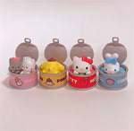 New Product In Stock Kt Cat Canned Food Blind Box Design Cute Pudding Dog Cinnamoroll Desktop Ornament Holiday Gift For