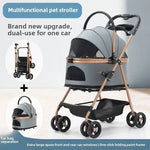 Poussette 3 en 1 pour animaux
