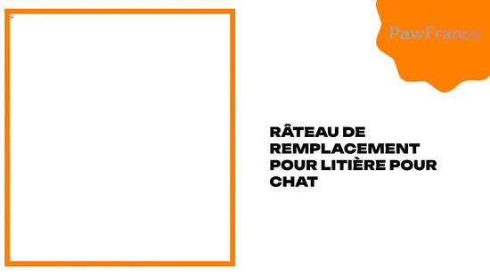 R&acirc;teau de remplacement pour liti&egrave;re pour chat by@Outfy