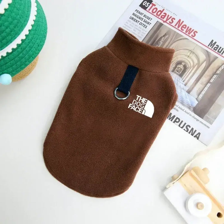 Pull chaud pour chiens - GERMANY / Brown / S